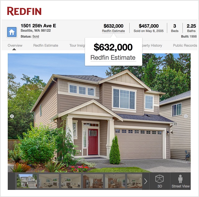 redfin home value