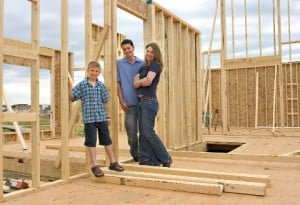 A new family home started