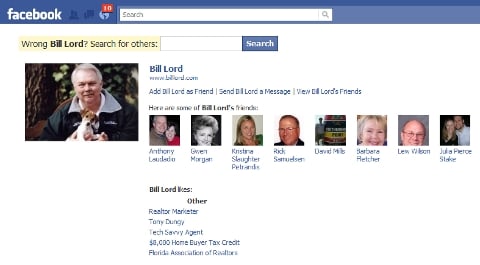 Bill Lord real estate pages
