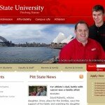 College landing page testimonial