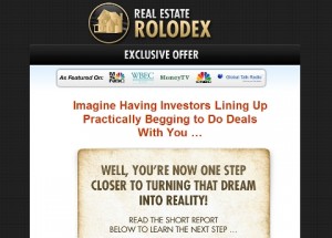Real Estate Rolodex