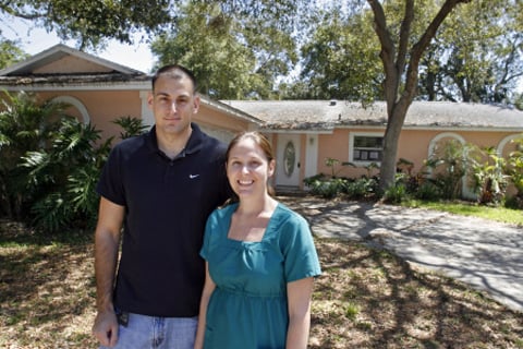 Smolinksi and Landsiedel took advantage of the HUD program to secure their home for just $100