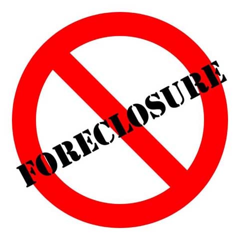 No to foreclosures