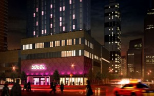 The new Yotel Times Square set to open this July in New York
