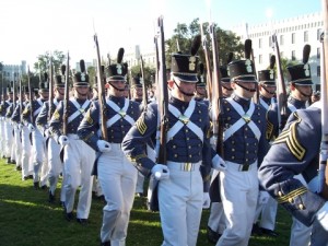 Citadel Cadets in full dress