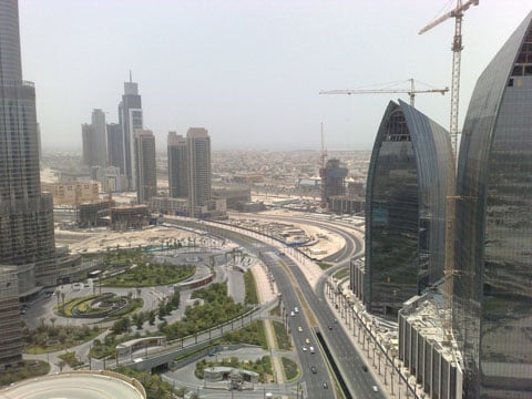 Abu Dhabi construction boom