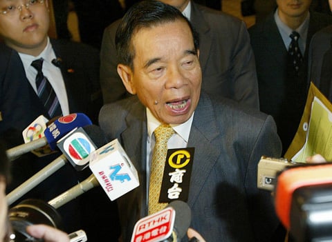 Hong Kong billionaire Cheung Yu tung