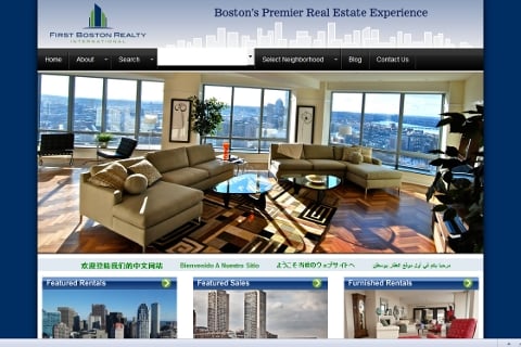 First Boston Realty website