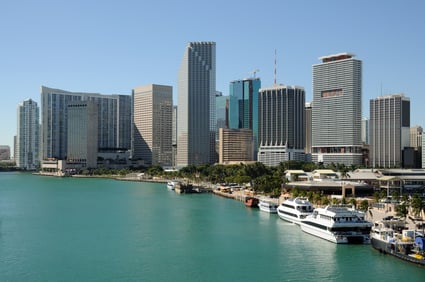 Downtown Miami Florida USA