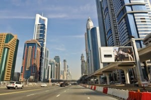 Sheikh Zayed road Dubai