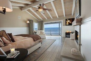 Bedroom view from Dana Point beachhouse