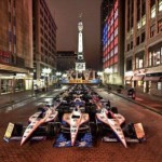 Monument Circle downtown Indianapolis