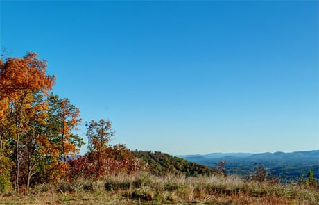 Another panoramic view from Weaverville property
