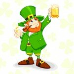 Leprechaun with Beer Mug