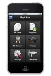 Magic Plan app