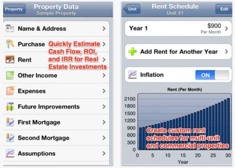 real estate investment property evaluator spreadsheet