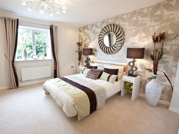 Master bedroom - courtesy Taylor Wimpey 