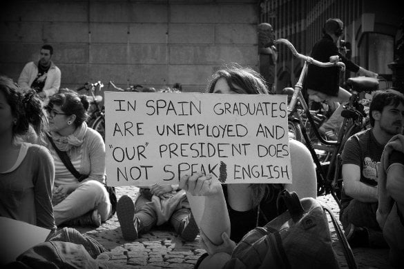 Spain demonstrates
