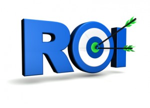 ROI business concept