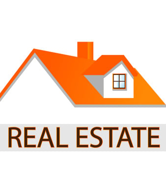 House real estate logo vector
