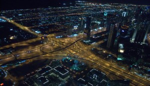 "Dubai - crazy roads and beautiful malls.