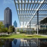 The Dallas arts district