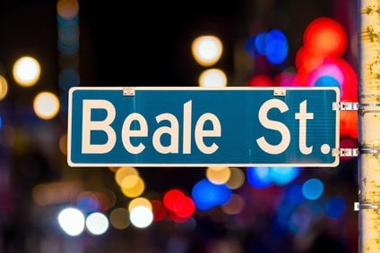 Beale street sign