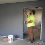 painting home for renovation