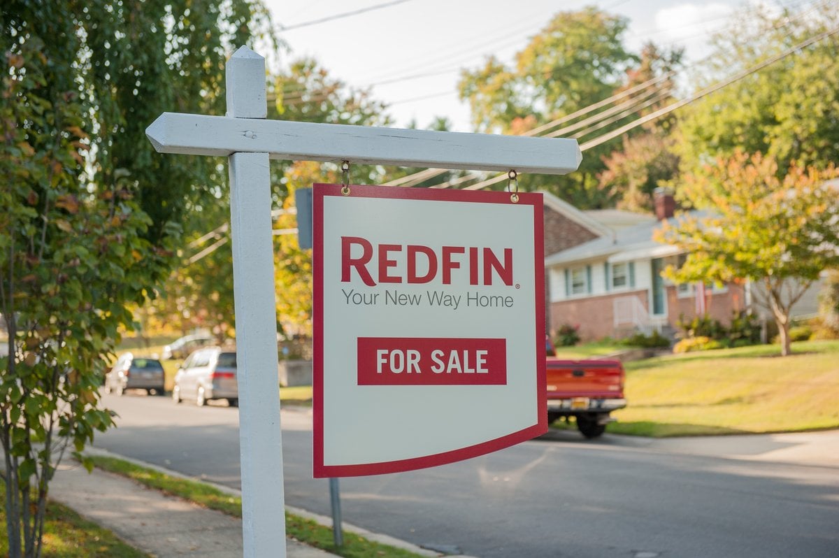 redfin yard sign