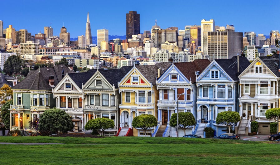 San Francisco Painted Lady houses