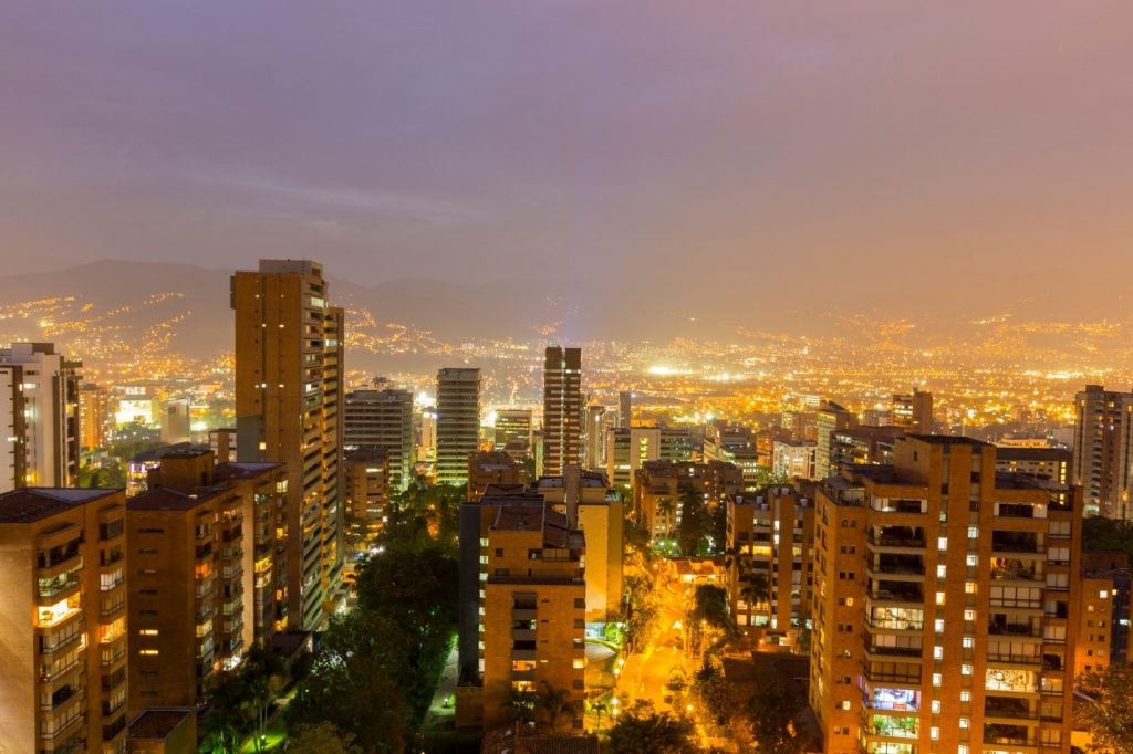Medellin skylines 