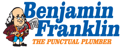 Benjamin Franklin Plumbing logo no tag