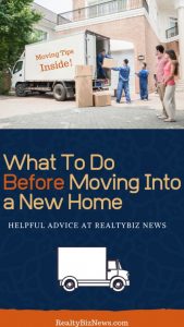 What to Do Before Moving Into a New House