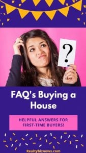 FAQ's Buying a House