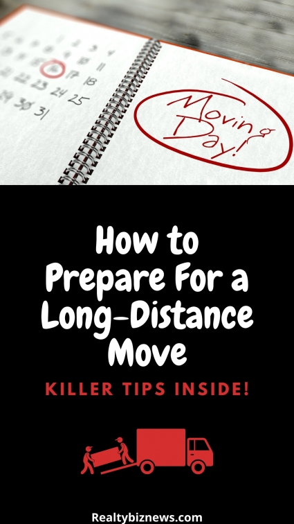 Tips On How To Prepare For A Long Distance Move