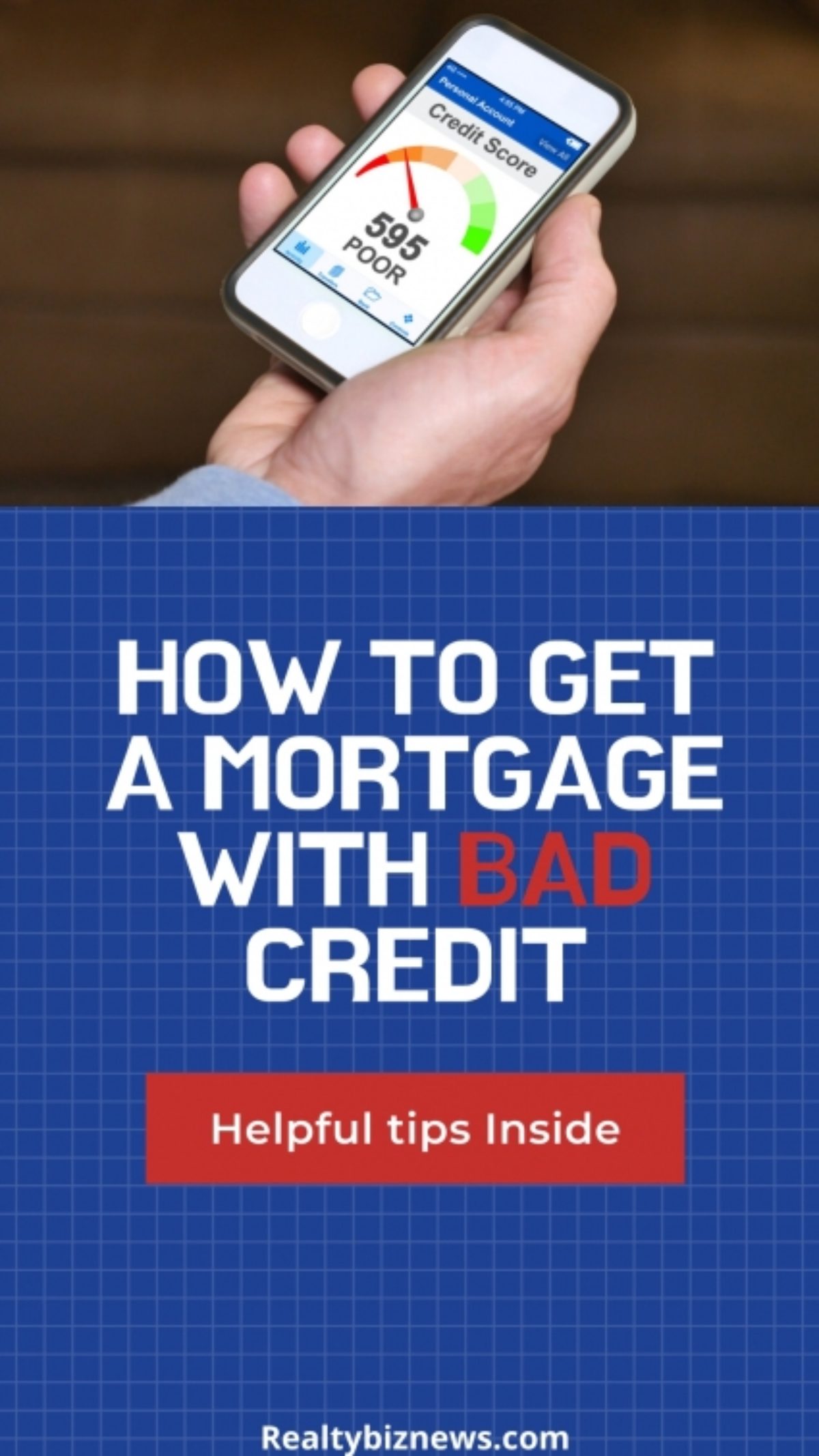 How to get a mortgage with hot sale bad credit history