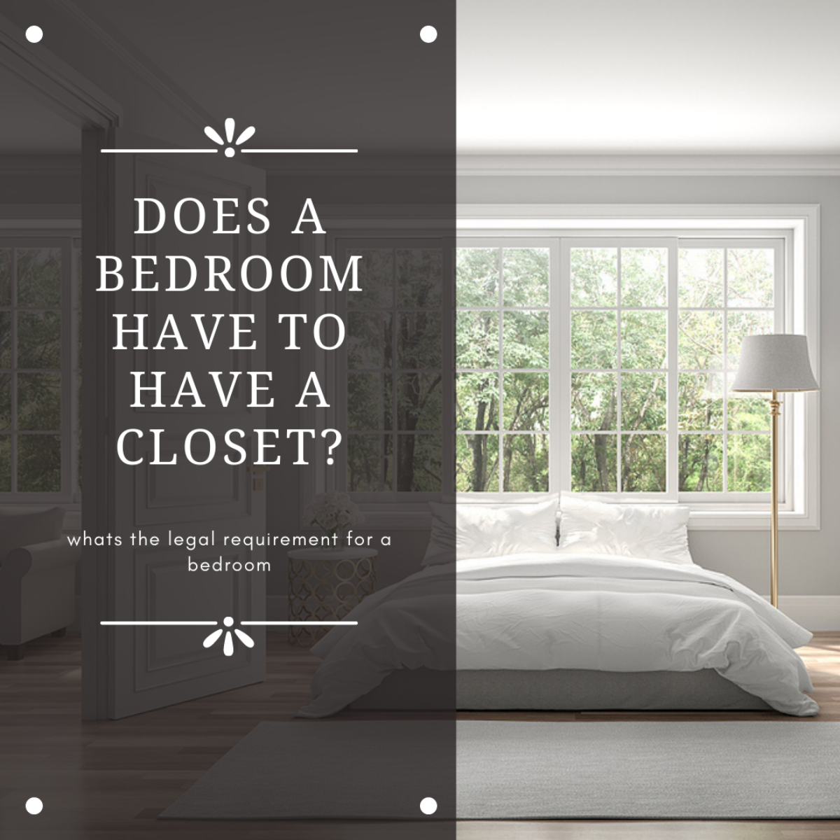 Does a Bedroom Require a Closet?