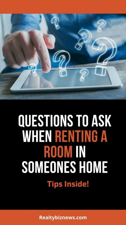 Questions to Ask When Renting a Room in Someones Home