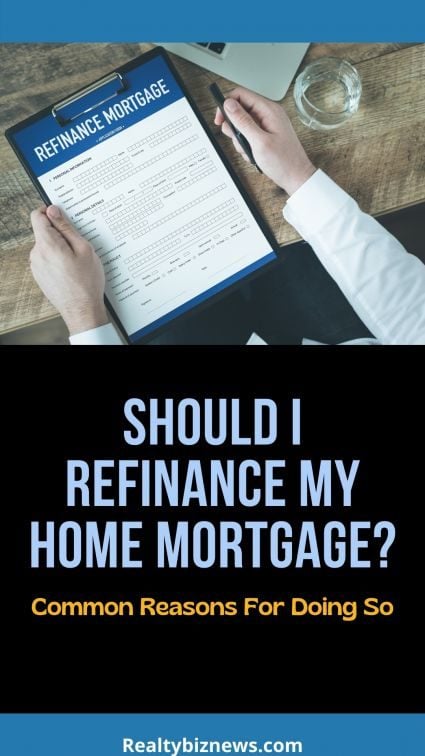 Refinancing Home Mortgage