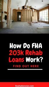 How do FHA 203k loans work