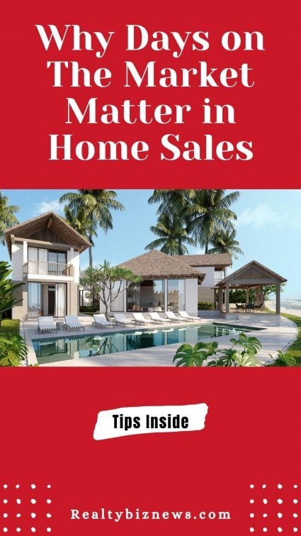 Days on The Market in Home Sales 1