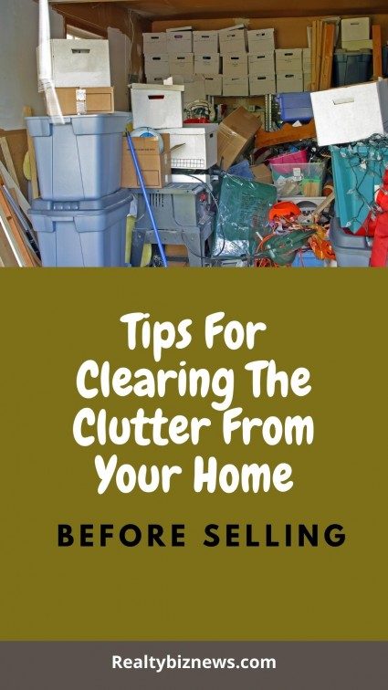 Clearing The Clutter From Your Home Before Selling 1