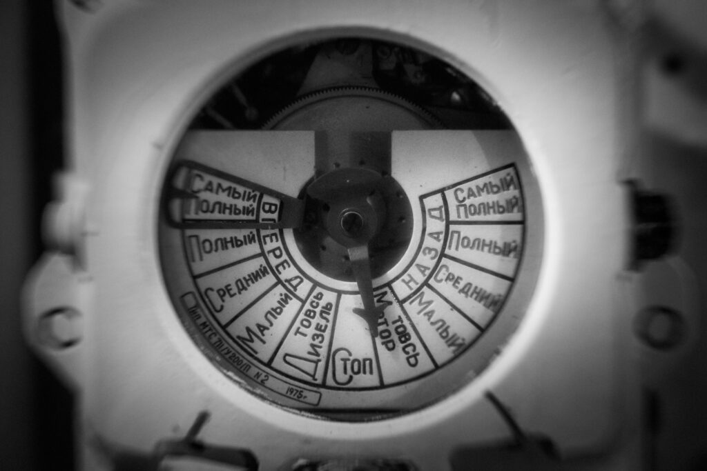 Old submarine gauges