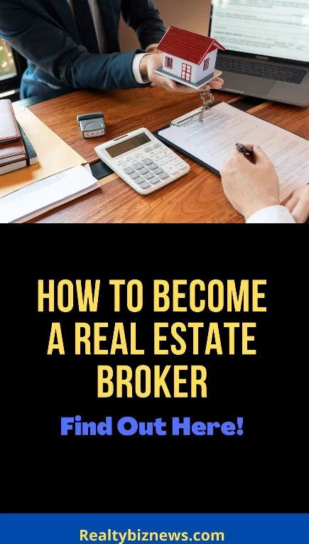 Become a Real Estate Broker