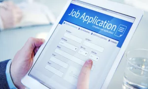 job application form image concept