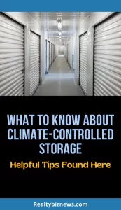 Climate-Controlled Storage