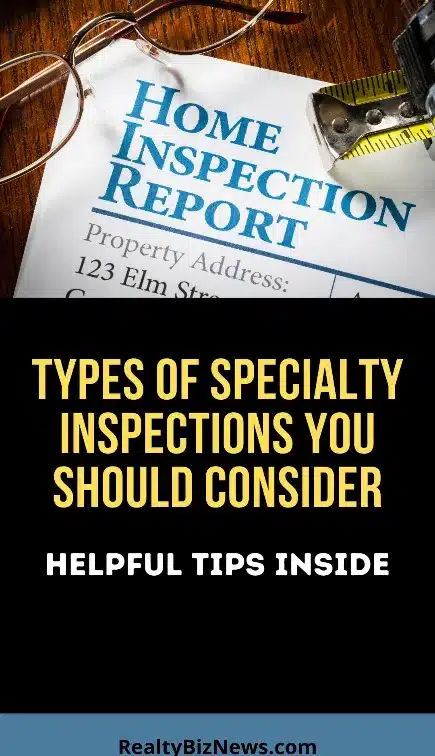 Types of Specialty Home Inspections