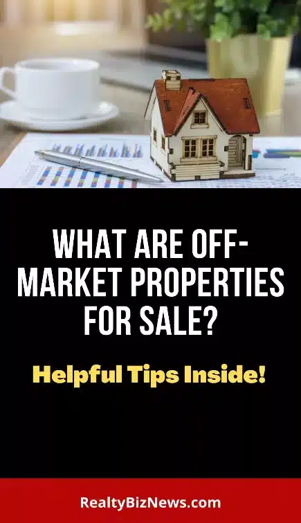 What Are Off Market Properties For Sale