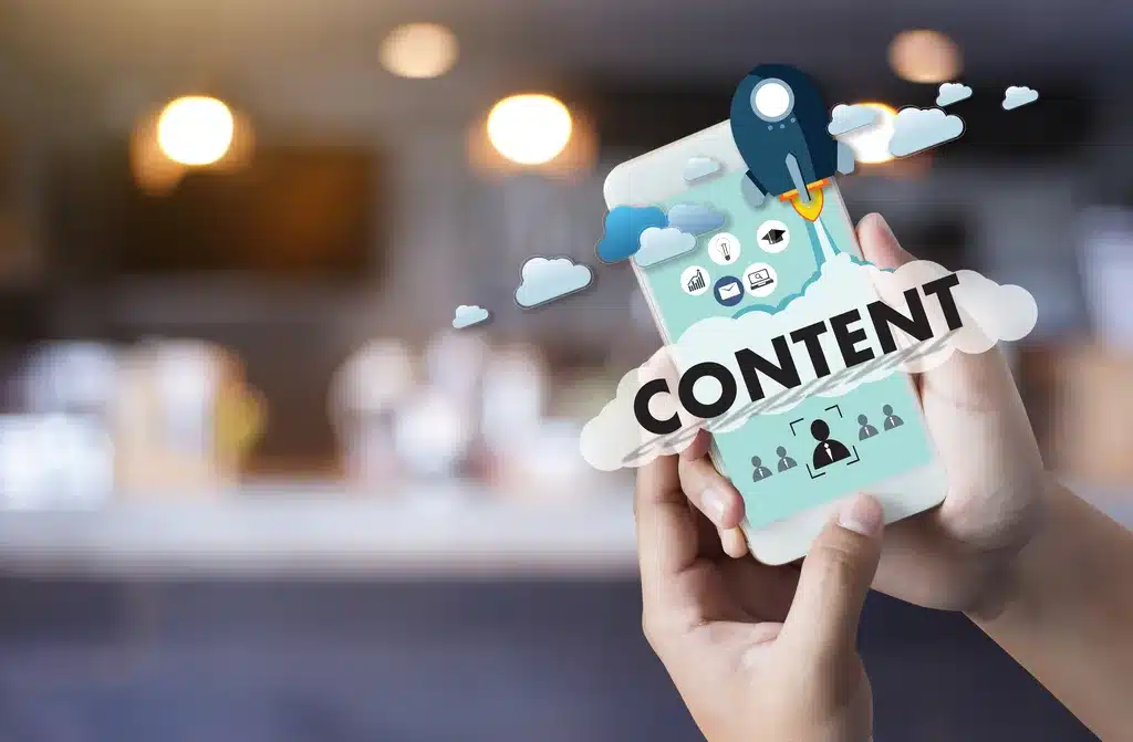 content marketing data blogging