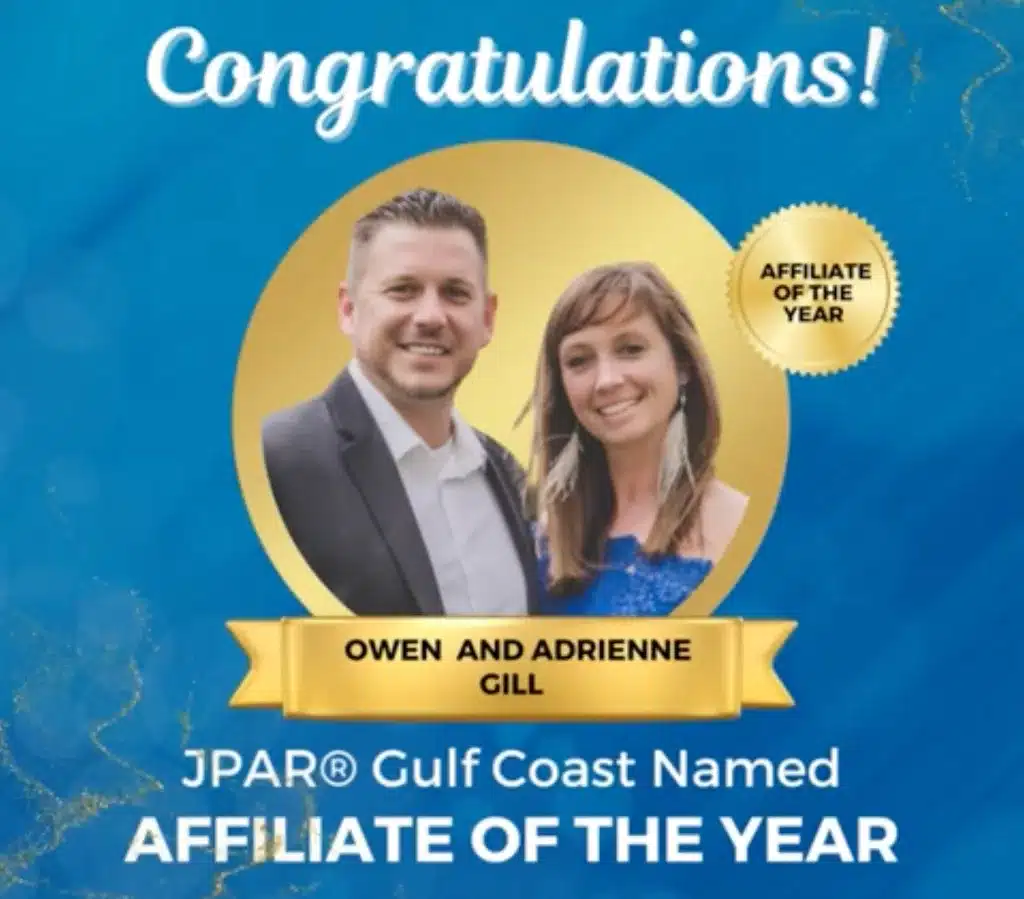 JPAR® Gulf Coast Named Affiliate of the Year